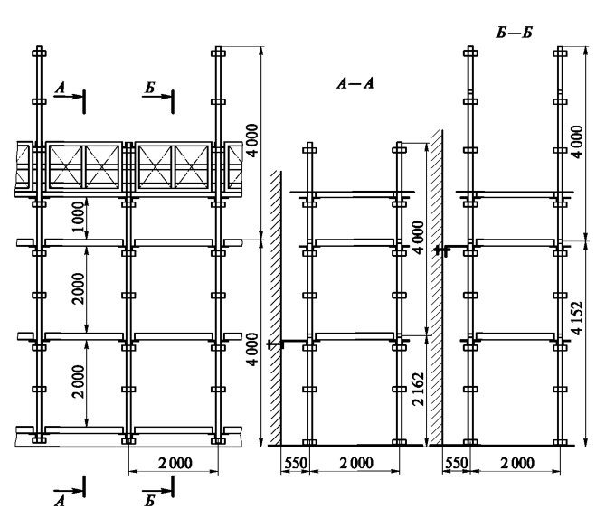 Ширина строю. Схема сборки строительных лесов металлических трубчатых. Трубчатые инвентарные леса Размеры. Клиновые строительные леса схема сборки. Штыревые строительные леса ЛШ-50 чертеж.
