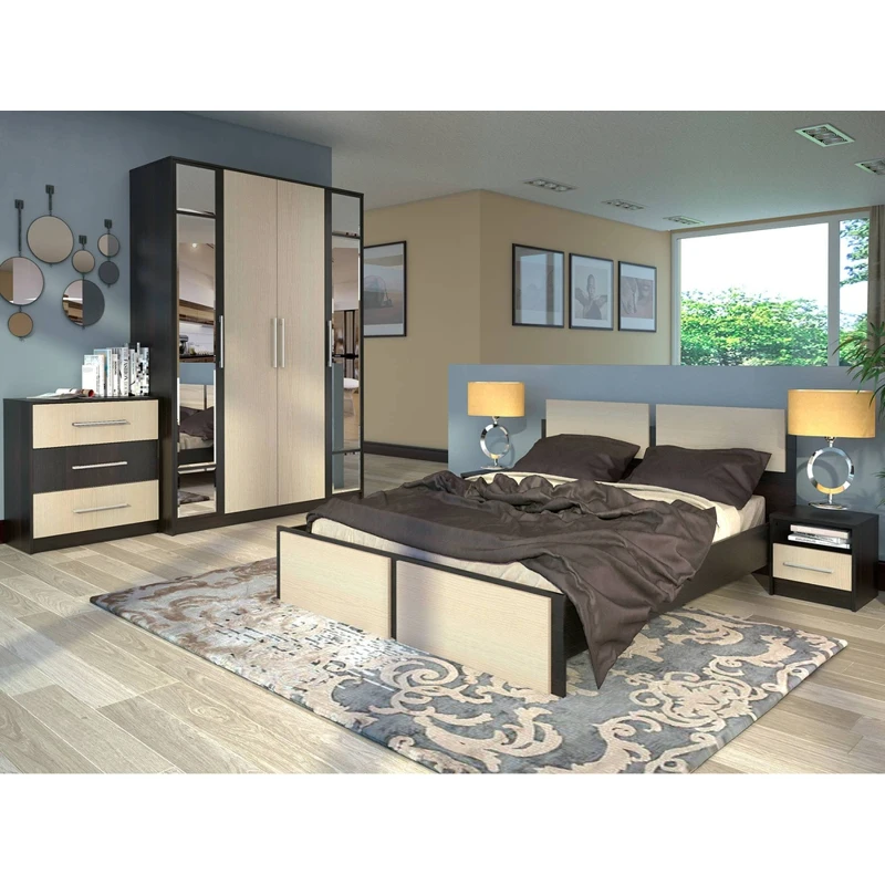 Фото гарнитуры спальни: 200 лучших примеров на фото [Идеи дизайна 2019]