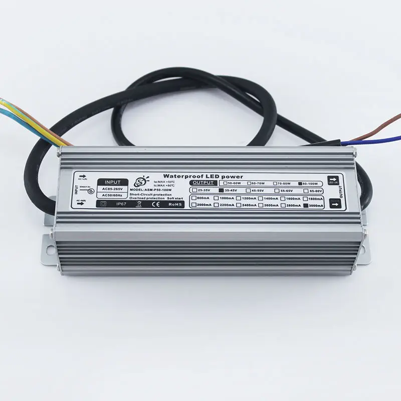 Светодиодные 100 вт. Led Driver 100 Вт ip66. Led Driver 50w AC 85-265v в 22-40v. Светодиодный светильник 30 w драйвер input AC 65 V 265v. Led Driver 36v.