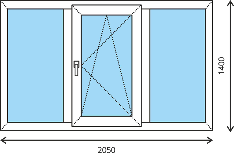 Размер стандартного окна в частном доме: Стандартные размеры окон в .