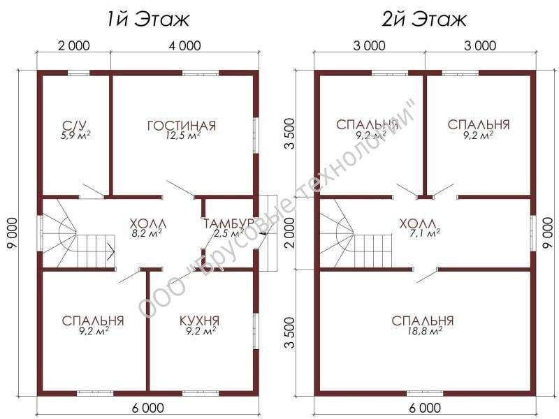 Проект на дом 6 на 10