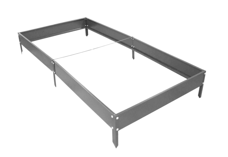 Чертеж грядки из оцинкованной стали