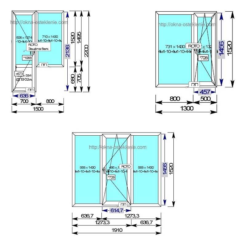 Размер стандартного окна в кирпичном доме: Размеры пластиковых окон и .