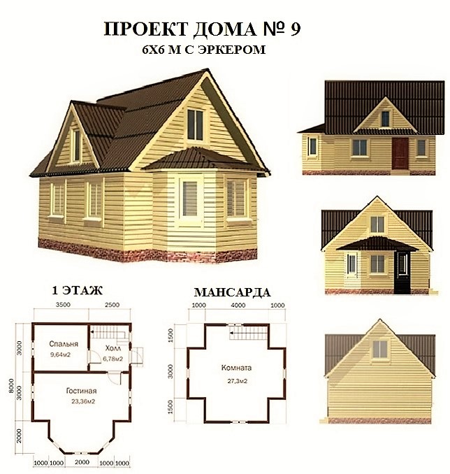 Готовый проект дома бесплатно каркасного дома