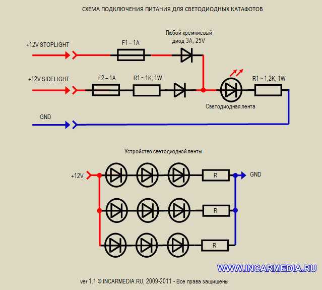 Схема подключения пищ 6 1