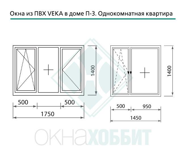 Пластиковые окна чертежи и размеры