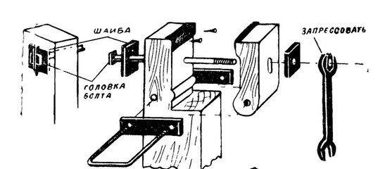 Деревянные тиски своими руками чертежи с размерами
