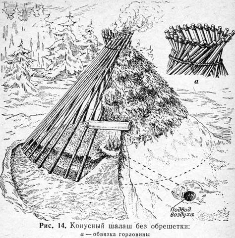 Виды шалашей в лесу в картинках