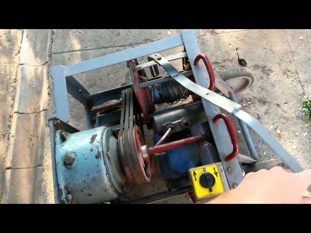Лебедка электрическая самодельная: Самодельная электролебедка своими руками