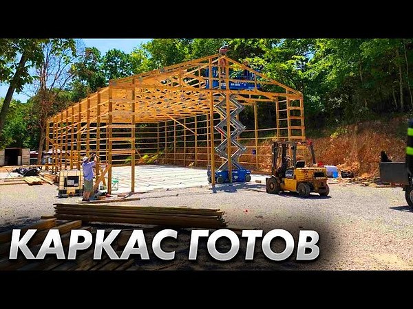 Строительство каркасного гаража: Каркасный гараж – пошаговые этапы .