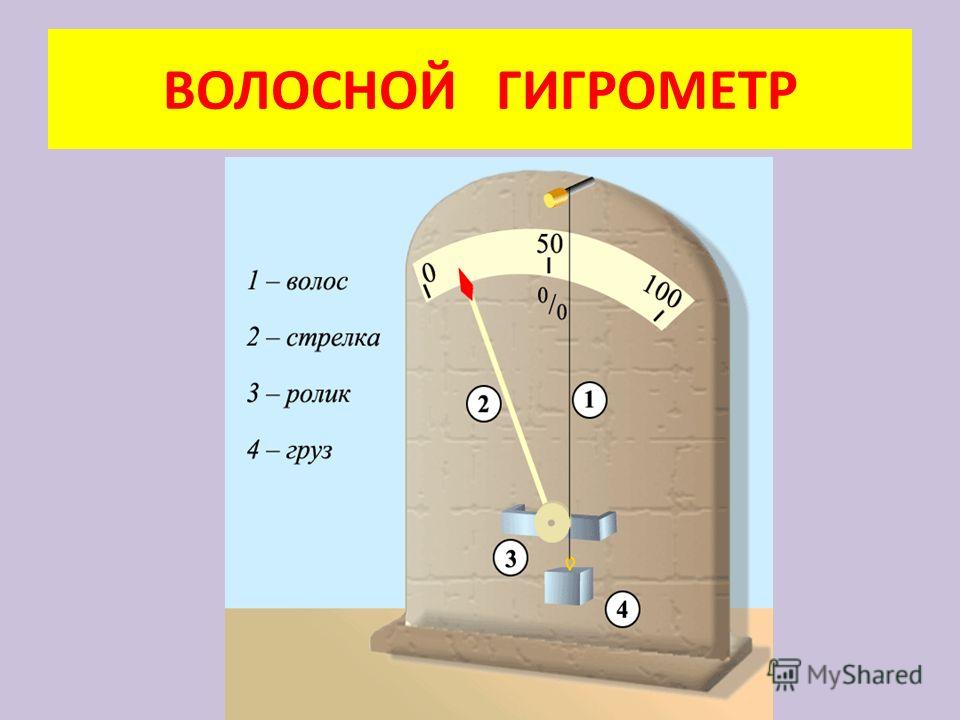 Волосяной гигрометр