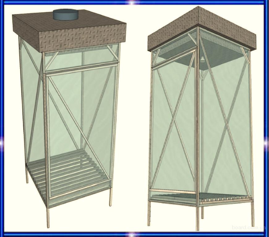 Летний душ своими руками в частном доме с раздевалкой из профнастила чертежи