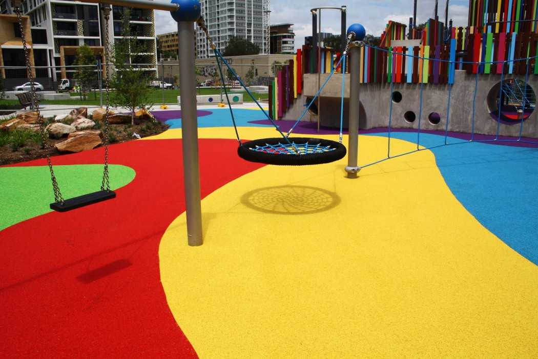 Чем покрывают детские площадки на улице: Покрытие для детских площадок .