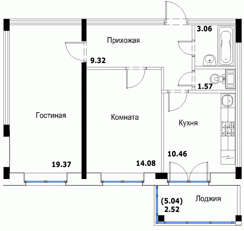 Проекты квартир в новостройках