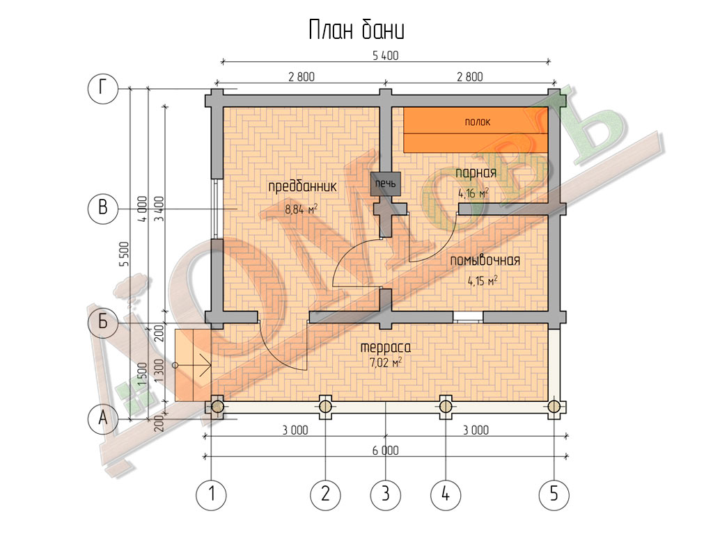 Баня 4х6 планировка фото