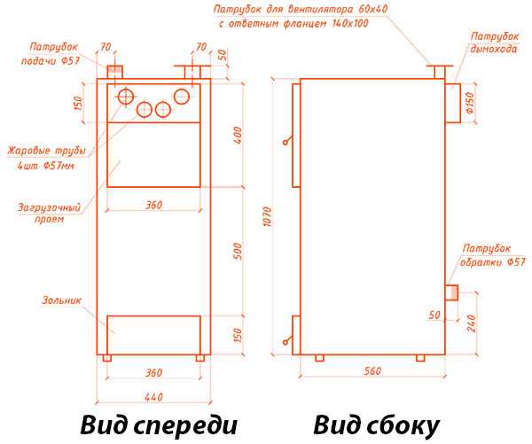 Твердотопливный котел своими руками чертежи и схемы изготовления