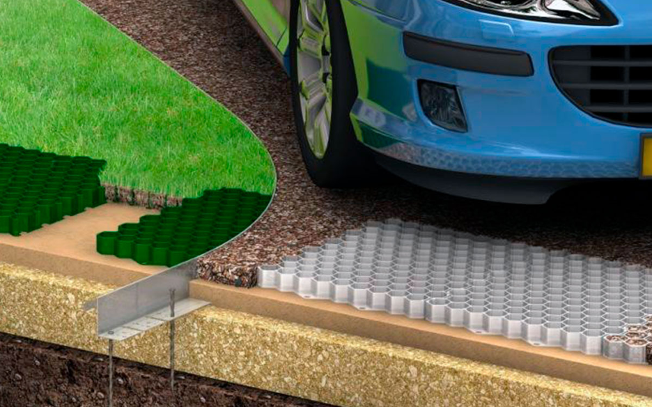 Укладка газонной решетки для парковки: Газонная решетка для парковки ...