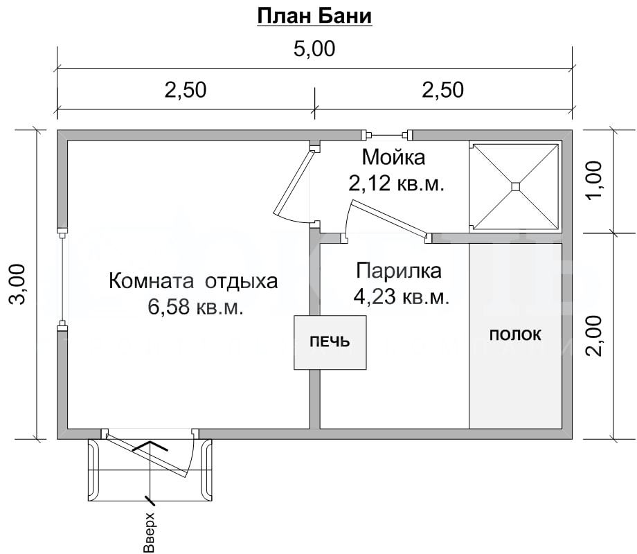 Баня с предбанником и комнатой отдыха проекты фото