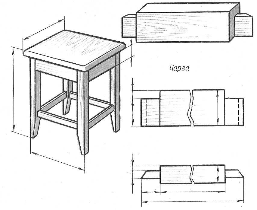 Чертежи для столярных изделий - 83 фото