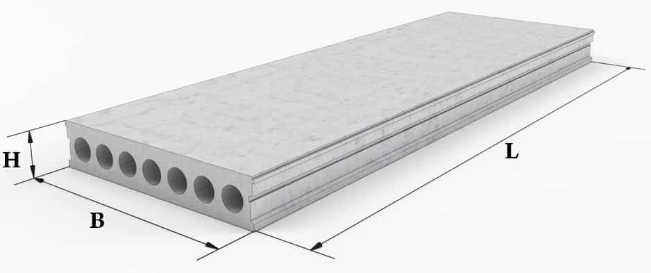 расчет толщины перекрытия