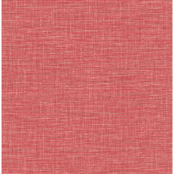 Picture of Exhale Coral Woven Texture Wallpaper