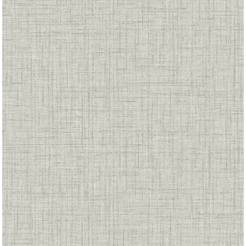 Picture of Jocelyn Grey Faux Fabric Wallpaper