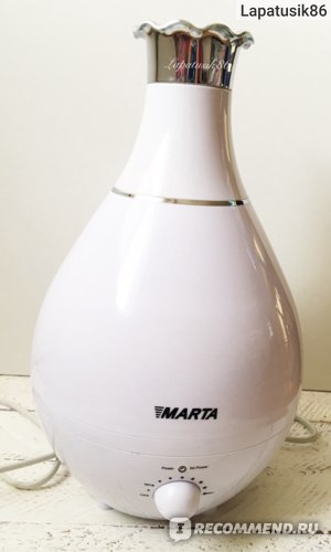 Ультразвуковой увлажнитель воздуха MARTA MT-2658 фото