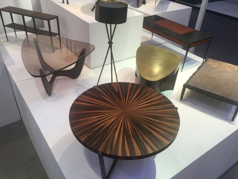 Round MDF coffee table