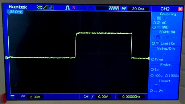 Hardware Switch Debouncing Circuit Waveform