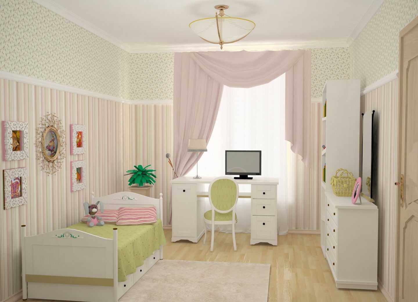 Детская комната дизайн девочке 10 лет