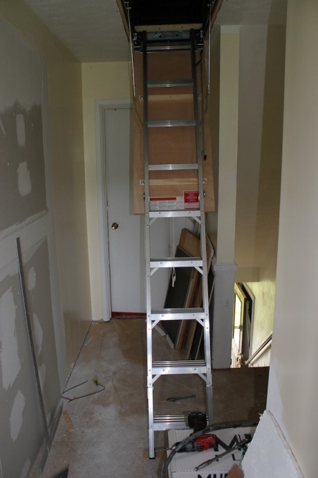 install attic ladder