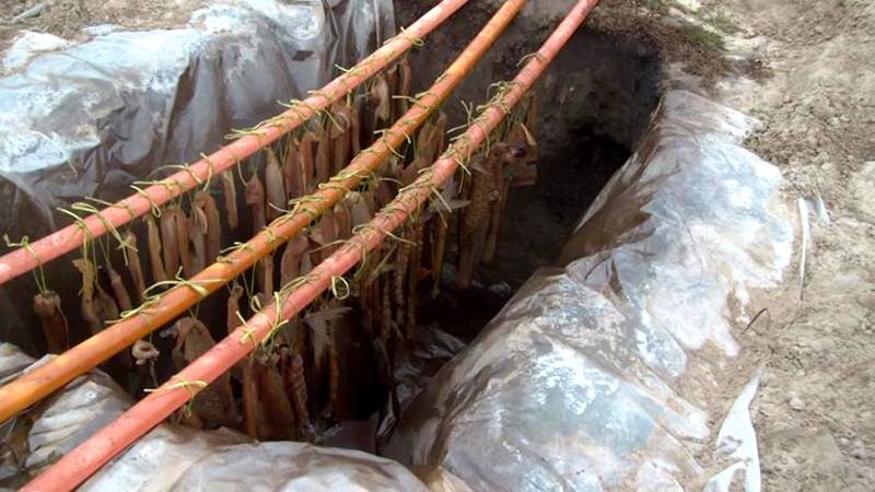 Полиэтиленовая коптилка