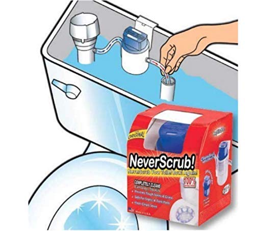 NeverScrub – Automatic Toilet Cleaning System – Effortless and Automatic – 2 Pack