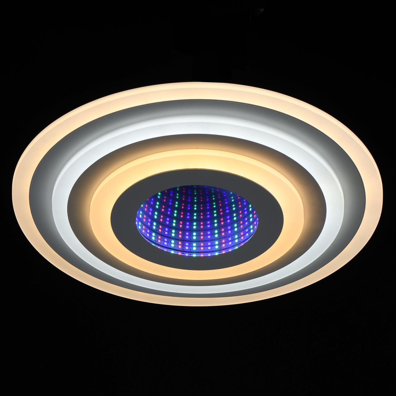 Светодиодные потолочные светильники с пультом:  светодиодные .