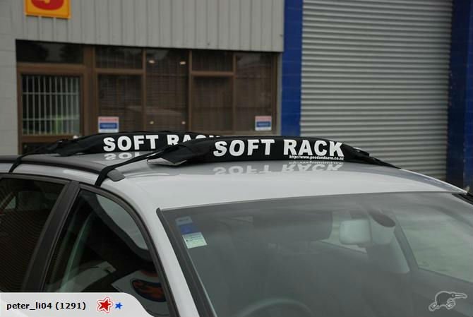 car roof rack pad soft roof rack surfboard holders