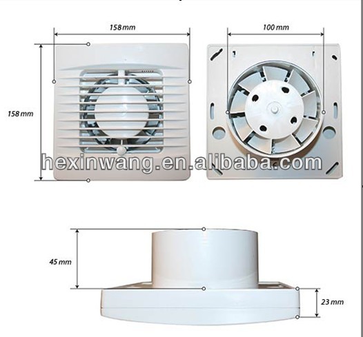 4" 5"6" Powerful Bathroom Fan/ Exhaust Fans/Ventilator