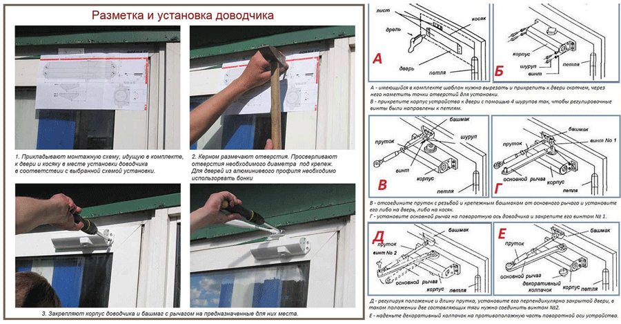 Как установить доводчик на дверь. Шурупы для установки доводчика на пластиковую. Правильная установка доводчика на пластиковую дверь. Схема установки доводчика на пластиковую дверь. Саморезы для крепления доводчика к пластиковой двери.