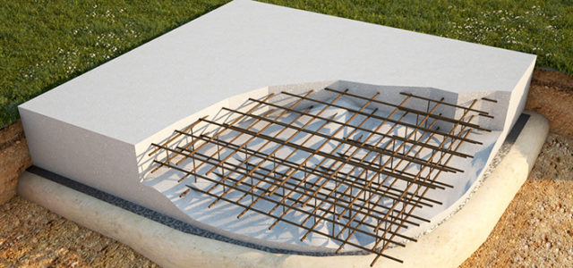 Удивительный тандем таких разных материалов, как бетон и железо создает надежное основание