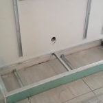 Подиум обшиваем гипсокартоном