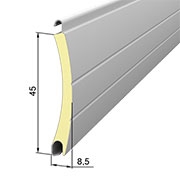 Ворота с дверью рулонные