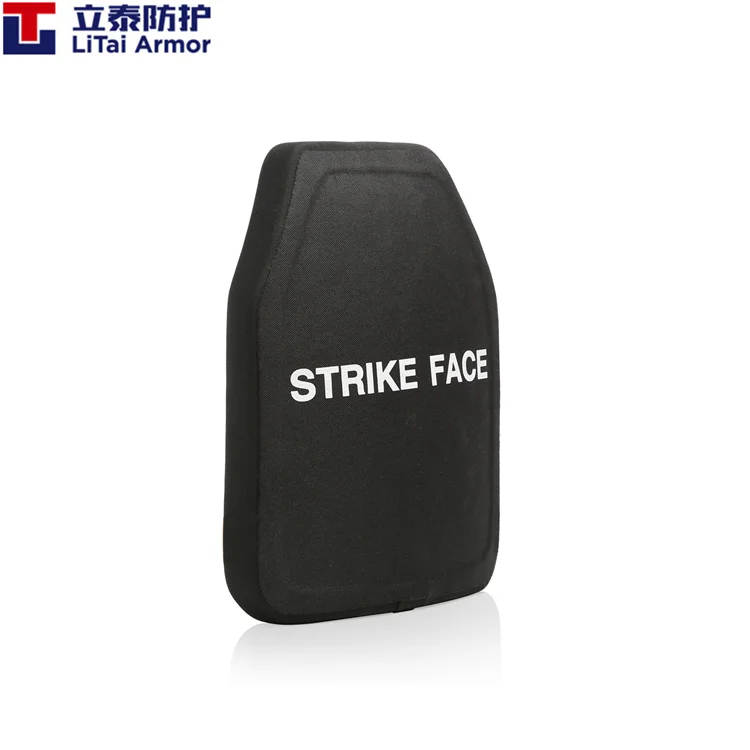 Monolithic ceramic + PE plate( NIJ Level IV Stand Alone) Bulletproof plate/Ballistic plate