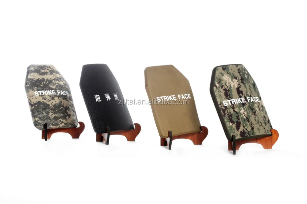 Monolithic ceramic + PE plate( NIJ Level IV Stand Alone) Bulletproof plate/Ballistic plate