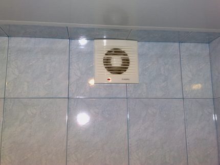 Вытяжная вентиляция в туалете