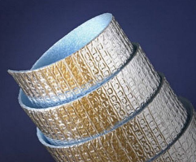 Пенофол - вспененный полиэтилен с фольгированным покрытием