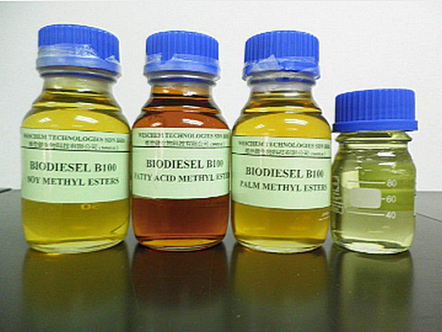 Биодизель из разных сортов масла