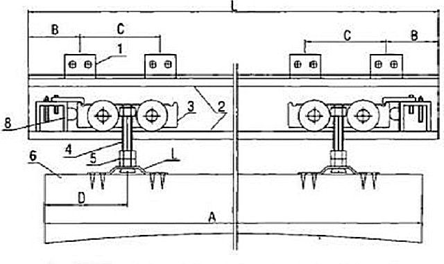 Конструкция подвесного узла двери