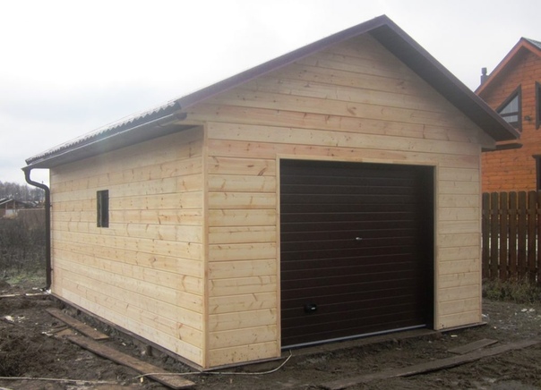  построить гараж из бруса своими руками: как построить деревянную .