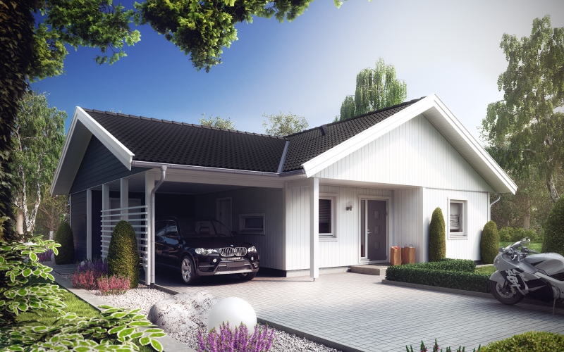 дом 8х8 Все о планировке дома 8 на 8