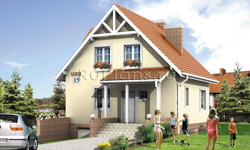 дом 8х8 Все о планировке дома 8 на 8