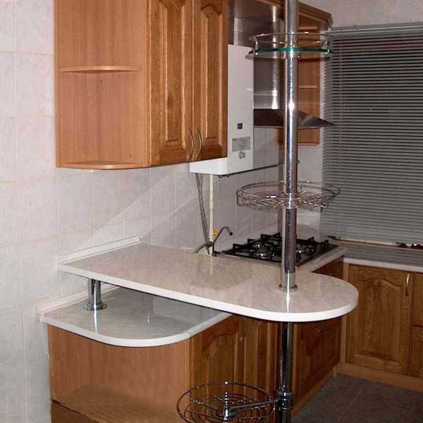 Барная стойка передвижная для кухни на колесиках